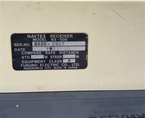 PRINTER & RECEIVER | Oceanaut International Inc.