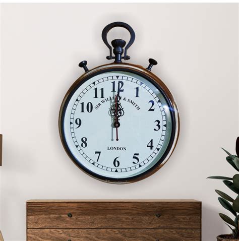 Sir William Wooden Wall clock 15" – Young Artisan
