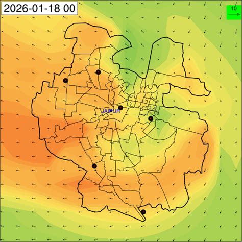 Jaipur - Air Quality Early Warning System, Project by Indian Institute ...