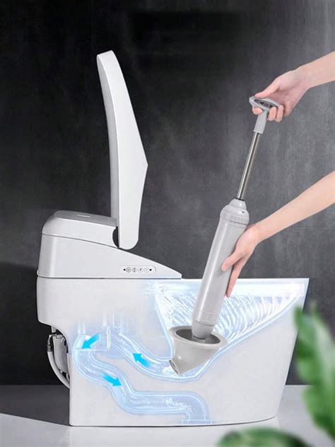 One Piece Drainage Dredge Suction Stick Vacuum High Pressure Toilet ...