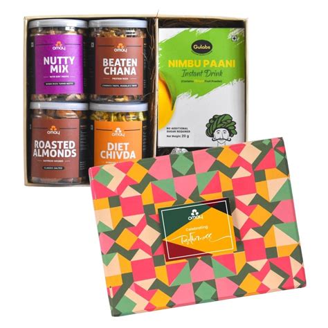 Buy Omay Foods Nuts & Crisps Gift Box Online at Best Price in India