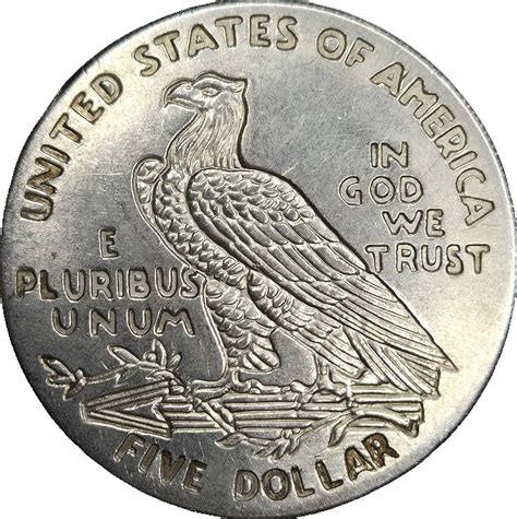 Replica - 5 Dollars (Indian Head) - United States – Numista