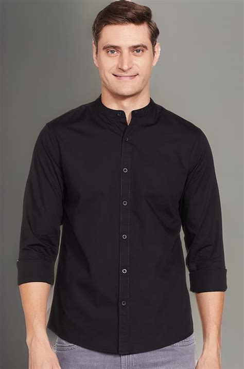 HIGHLANDER Men Striped Casual Khaki, Black Shirt - Price History