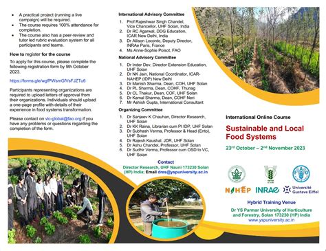 Dr YS Parmar University of Horticulture & Forestry