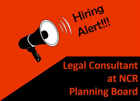 Job: Legal Consultant at NCR Planning Board | Ministry of Housing ...