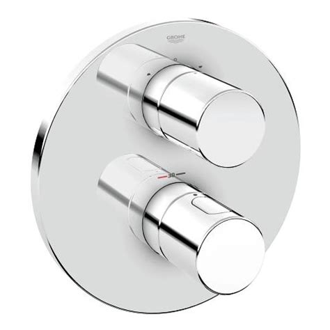 Grohtherm 3000 Cosmopolitan Thermostat with integrated 2-way diverter ...