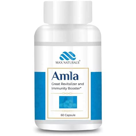 Max Maturals Amla Capsules (60 Capsule) - Cureka - Online Health Care ...