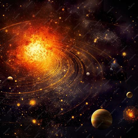 Solar System Top View 的图像结果