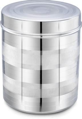 NEELAM Steel Grocery Container - 1900 ml Price in India - Buy NEELAM ...