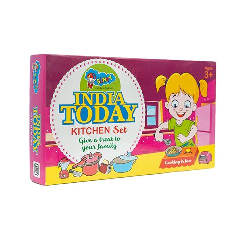 Buy MGC Ratna's 17 Pieces India Today Kitchen Set Stainless Steel ...