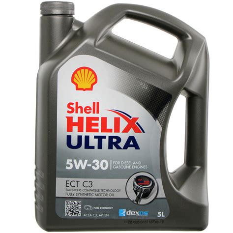 Engine oil Shell Helix Ultra ECT C3 5W30 5L | Winparts.ie - Engine oil