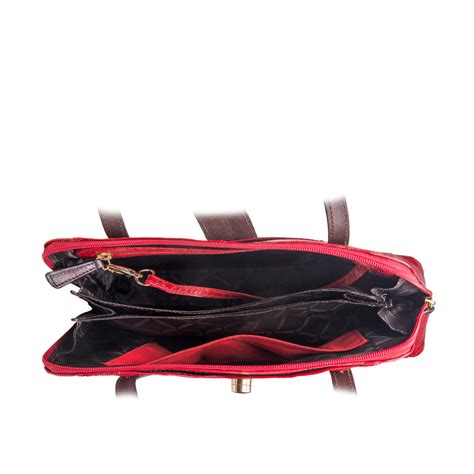 Buy Red Ee Atria 03 Tote Bag Online - Hidesign