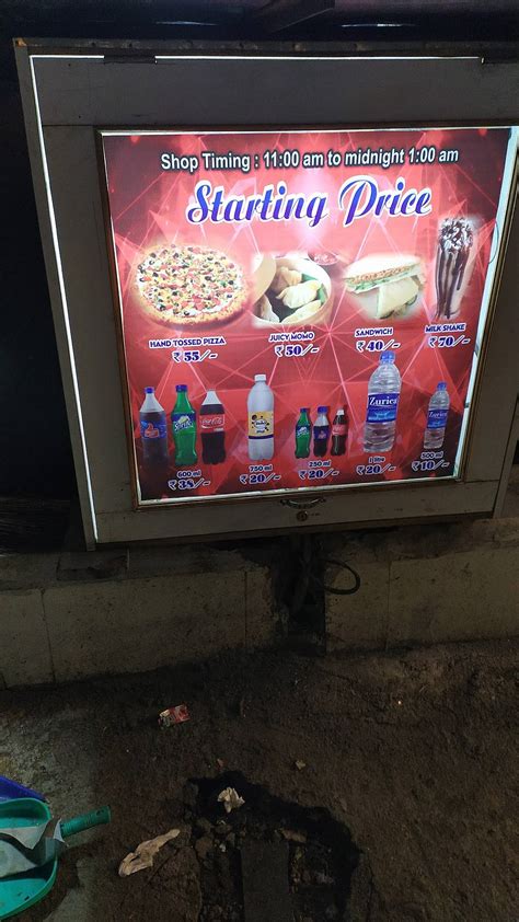 Menu at MAFIA (THE STREE FOOD), Mumbai