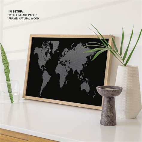 World Map by Polly Platt: Buy Premium Framed Old & Modern Map Art ...