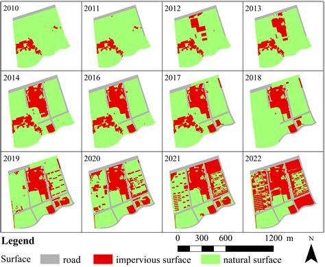 Scenario-Based Simulation of Impervious Surfaces for Detecting the ...