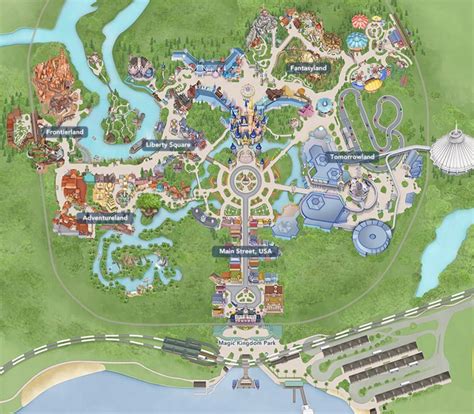 Disney World Florida Size