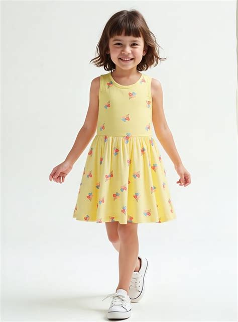 Buy Girls Printed Dress Online at just Rs. 299.0 - 1000015380206 | Max ...