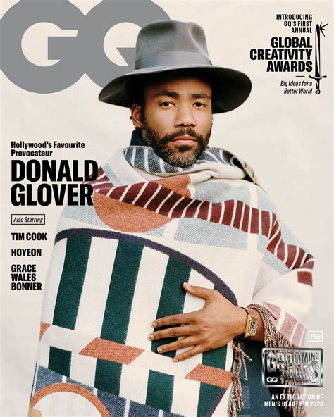 BRITISH GQ Magazine April 2023 DONALD GLOVER COVER FEATURE ...
