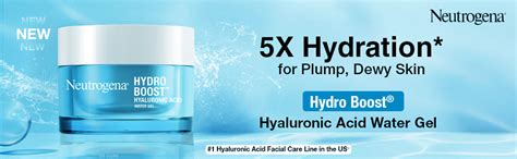 Buy Neutrogena Hydro Boost Hyaluronic Acid Water Gel 50 ml | 19 Minutes ...
