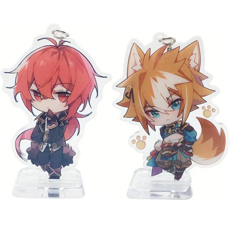 Buy Genshin Impact Anime Keychain,Yae Miko Hu tao Raiden Sho Genshin ...