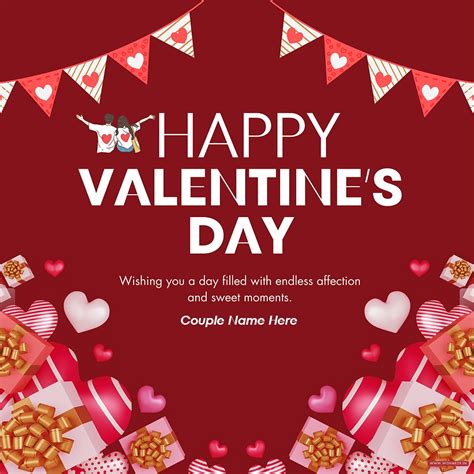 Personalized 2025 Valentine's Day Gift Image For Your Wife With Her Name