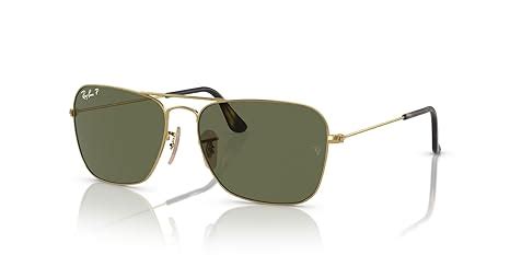 Buy RAY-BAN Unisex Polarized Green Lens Square Sunglasses - 0RB3136I at ...