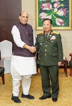 Raksha Mantri meets his Malaysian & Lao PDR counterparts on the ...