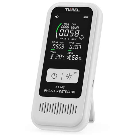 TUIREL Air Quality Monitor Tester, Air Quality Detector with LCD ...