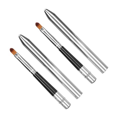 Lip Brush Aluminum Material Retractable Style Lip Brush Retractable ...