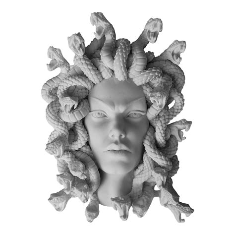 Medusa Head Statue New Design Hand Carved Head Of Medusa Marble Bust