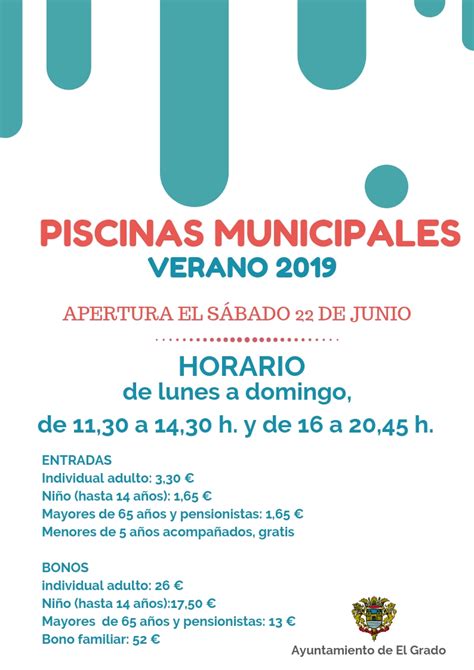 Comienza la temporada de piscina en El Grado