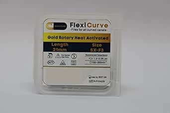 Gold Cura Dental | FlexiCurve | Gold Rotary Files | Heat Activated ...