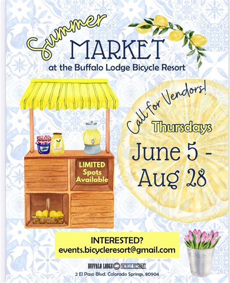 Buffalo Lodge Bicycle Resort Thursday Night Market, Buffalo Lodge ...