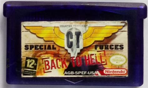 Special Ct Forces Back To Hell For Game Boy Advance SP (GBA) : Amazon ...