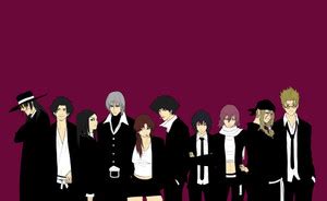 Athah Anime Crossover Alucard Spike Spiegel Dante Mugen Vash the ...