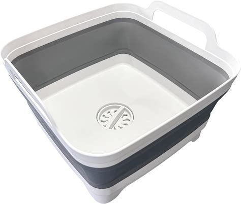 Leemeimei 9L 2.4Gal Dish Basin Collapsible with Drain Plug India | Ubuy