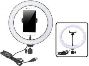 ZORIS LED Ring Light with Phone Holder Living Broadcast Selfie Fill ...