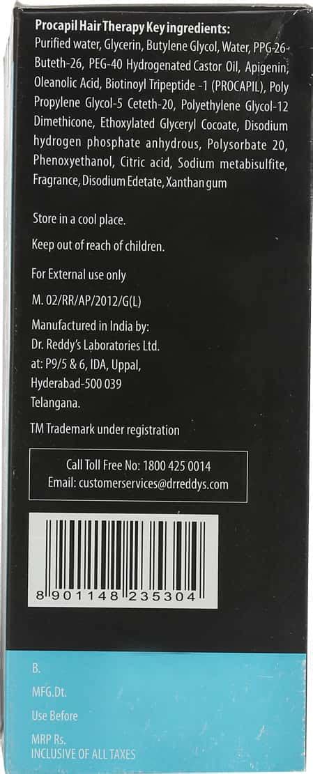 Buy MINTOP PRO WITH PROCAPIL HAIR THERAPY 75ML Online & Get Upto 60% ...