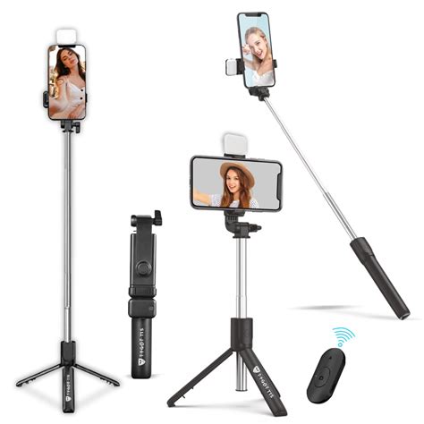 Tygot T1S SnapStick with Tripod Stand, 3 in 1 Multifunctional Design ...