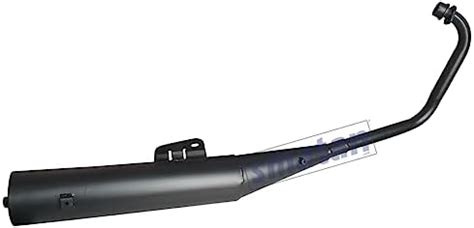 SMATAN Heavy Duty Exhaust Silencer for TVS Star Sport (Black) : Amazon ...