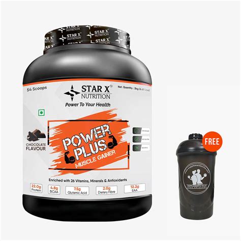 StarX Nutrition Power Plus Muscle Gainer 3kg