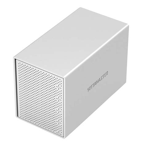 Yottamaster Aluminum Alloy 5 Bay 3.5 Inch USB3.1 Gen1 Type-C RAID ...