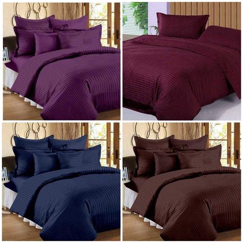 Dazling Bazaar Satin Cotton 300 Tc King Size Combo Set of 4 Bedsheet ...