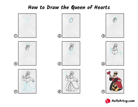How To Draw Easy Queen