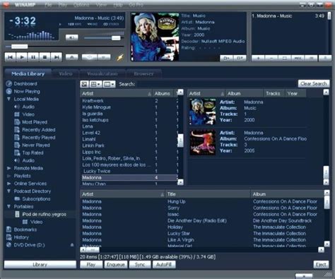 Winamp Pro download for free - GetWinPCSoft