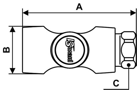 ASI 061151CP PREVOST | PREVOST Composite Body Male Safety Quick Connect ...