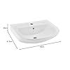 JAQUAR Continental Series Wall Mounted WASH Basin (White) with Faucet ...