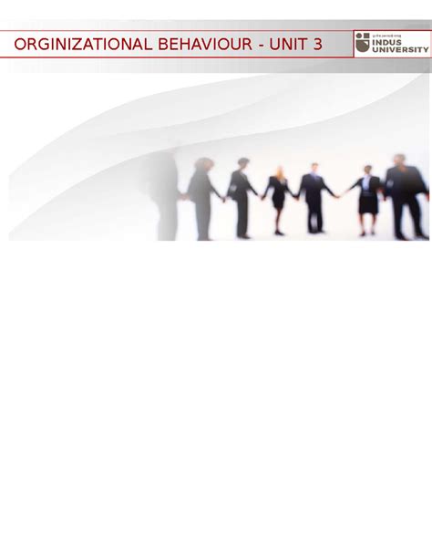 OB 3 4 - Understanding Group Behaviour and Dynamics in Organizations ...
