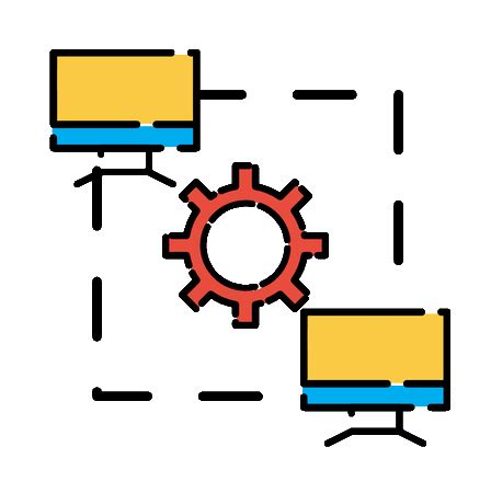 Image result for Computer Network Synchronization Animation