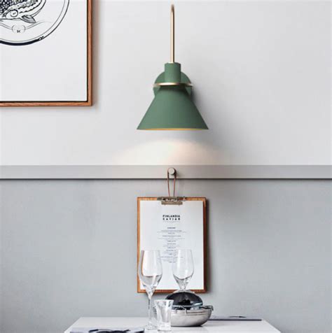 Trombone Shape Wall Light 1PC For Kitchen Dining Bedside Room Wall Lam ...